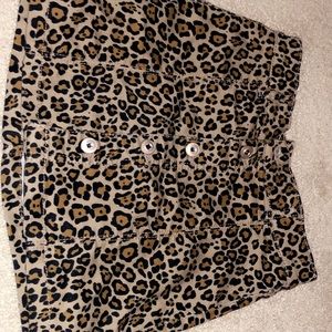 Cheetah skirt